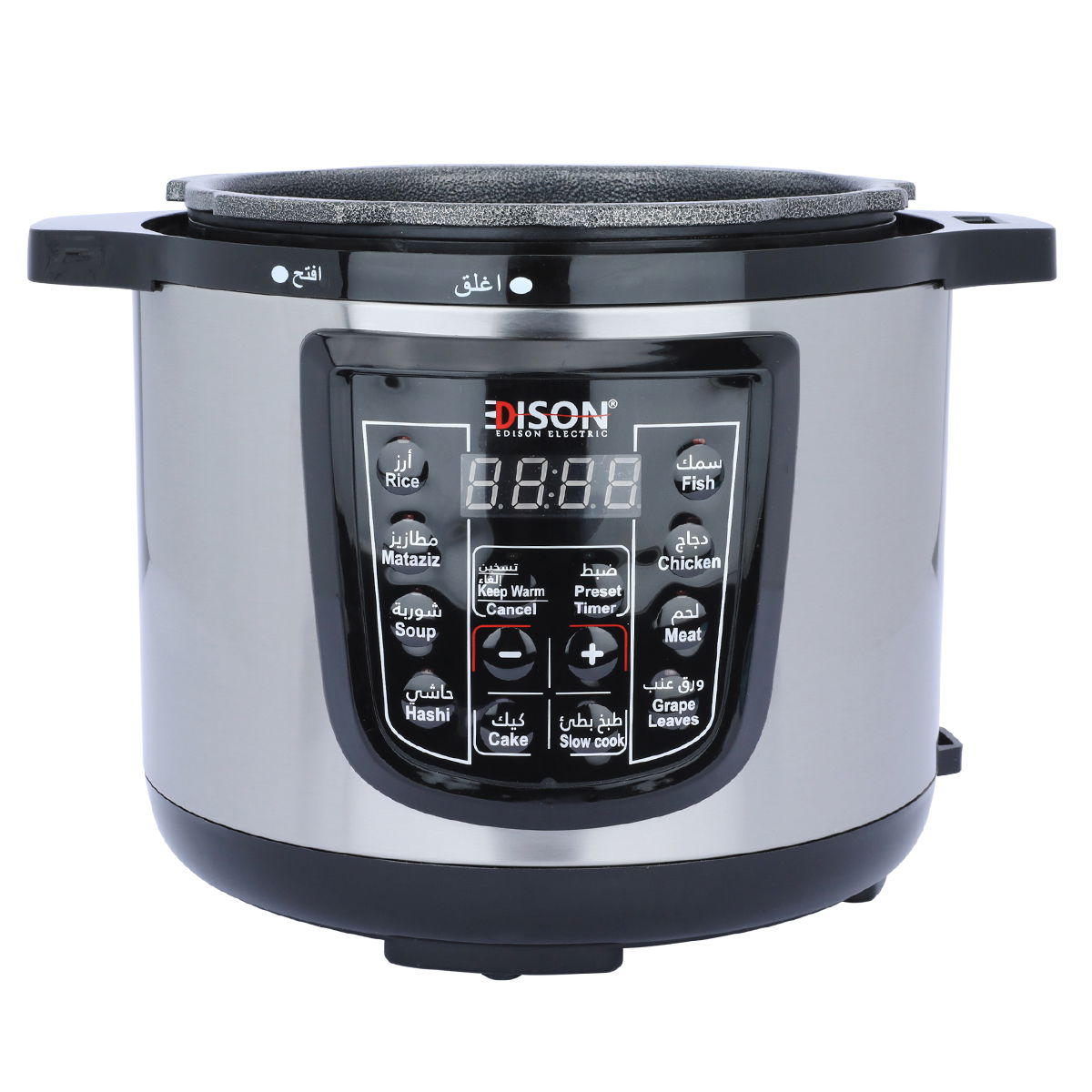 قدر ضغط كهربائي إديسون، 4 لتر، 800 واط - أسود product image 6