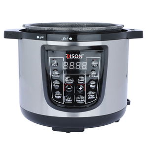 قدر ضغط كهربائي إديسون، وعاء داخلي جرانيت، 800 واط، 4 لتر- اسود product image 7