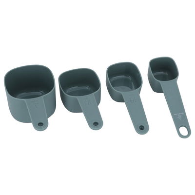 طقم أكواب قياس بلاستيك السيف غاليري، 4 قطع - أخضر product image 3