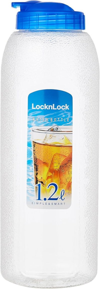 طقم زجاجات مياه لوك اند لوك، قطعتين، 1.2/1.2 لتر - شفاف product image 2