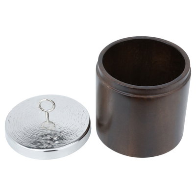 علبة استيل السيف غاليري، دائري، غطاء - خشبي product image 3