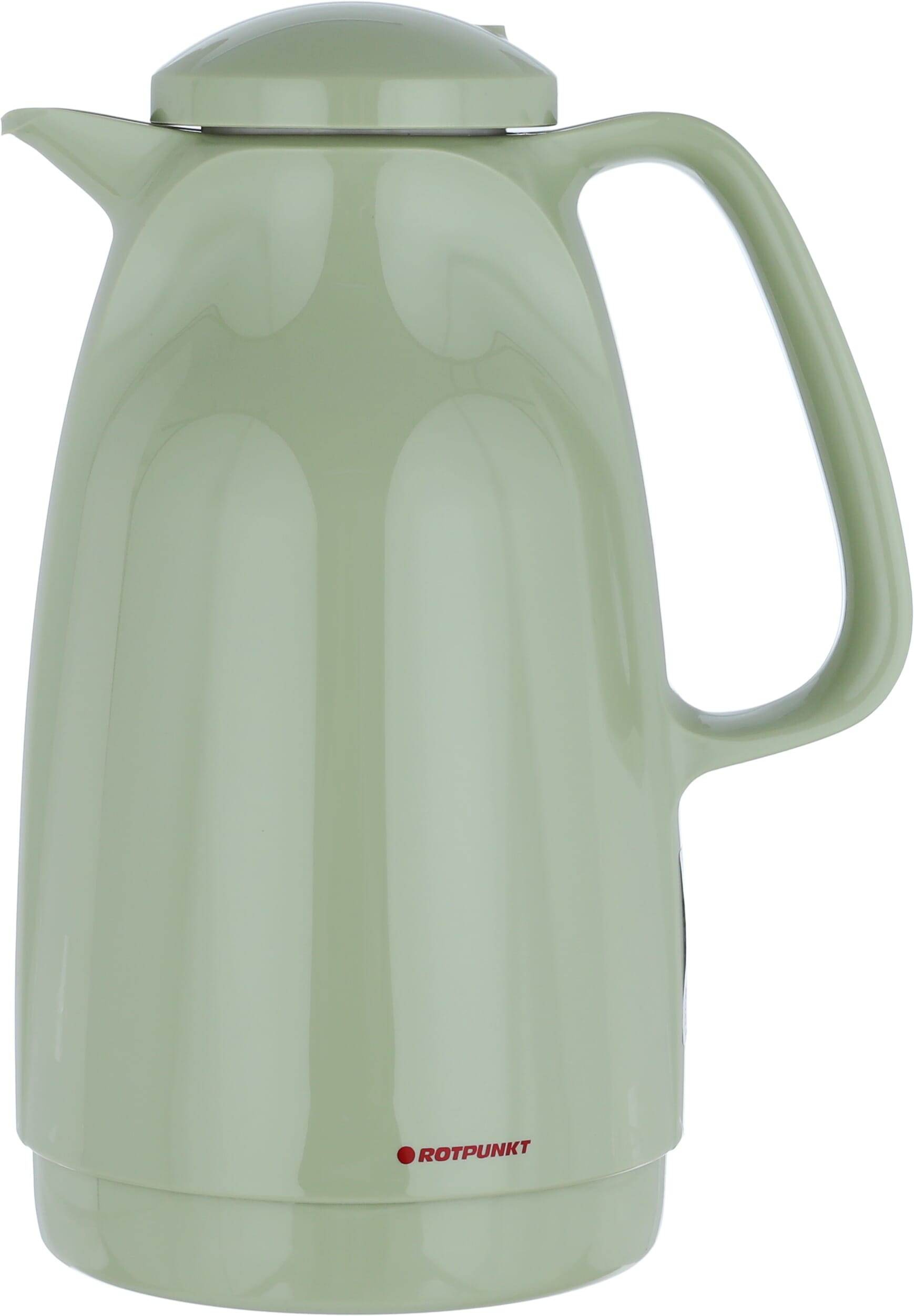 Rotpont thermos, 1.5 liters, glass inner container, plastic outer shell - green product image