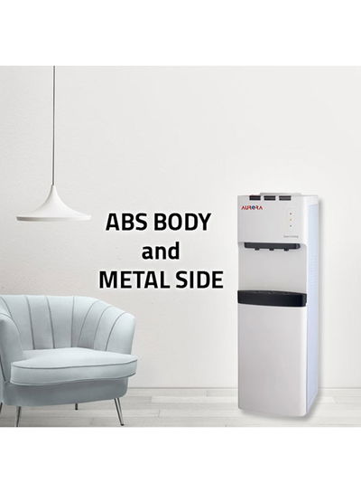 Aurora AR-19WDP Water Dispenser, 500 t, Cold/Hot/Normal, Top Loading, 3 Taps - White product image 3