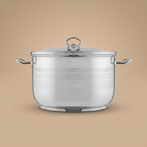 Safinox Stainless Steel Pot, 34 x 22 cm - Silver product image