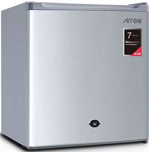 ثلاجة ميني بار ديفروست ارو، 46 لنر، 1.6 قدم، RO1-69L - فضي product image