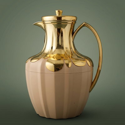 ترمس شادن إفرست، 1 لتر، حافظة داخلية زجاج حراري - بيج product image 1