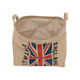 سلة غسيل ملابس، 35 × 35 × 20 سم - بيج product image 2