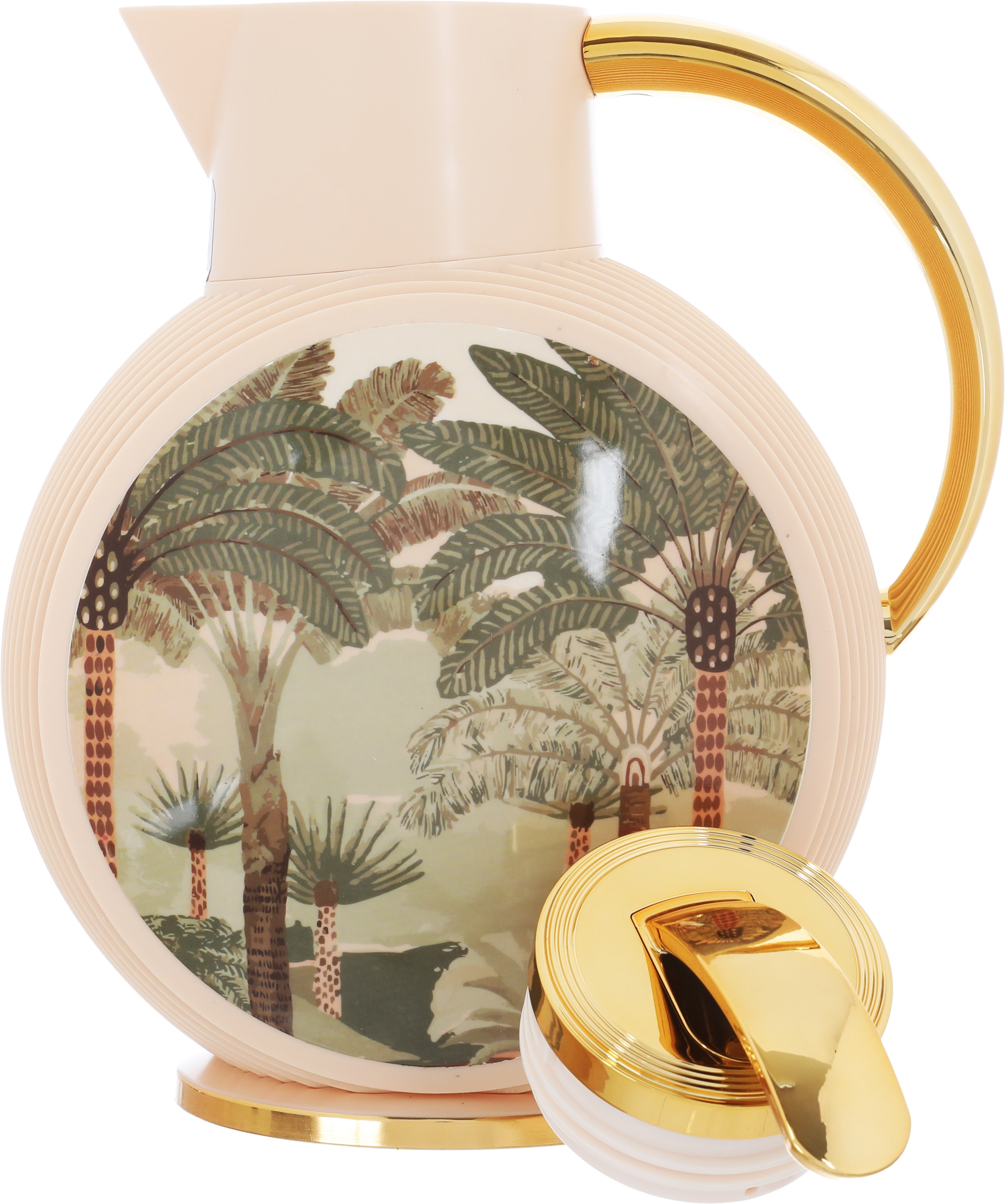 ترمس الجوهرة جلوري، 900 ملل، حافظة داخلية زجاج، هيكل خارجي بلاستيك - كشمير product image 3