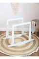 سرير موسى قطن فان مومنت، 76×42×76 سم، حامل هزاز - ابيض بيج product image 4