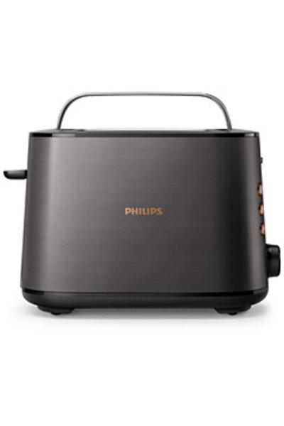 حماصة خبز فليبس سيريس 5000، 950 واط، شريحتين، 8 اعدادت، HD2650/31 - اسود product image 2