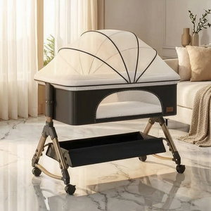 سرير اطفال حديد، 80×50 سم - اسود product image