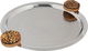 Tofaria Al Saif Gallery steel presentation, 3.5 x 40.5 x 34 cm, large, round, brown handle - silver product image 2