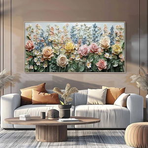 لوحة جدارية كانفس طباعة، 160×80 سم، اطار شامبين - متعدد الالوان product image