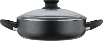 مقلاة جرانيت كوركماز، 2.7 لتر، 24x7 سم - اسود product image 3