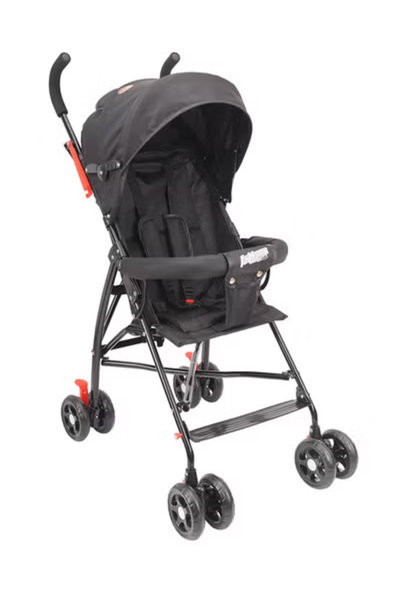 عربة اطفال قابلة للطي فان مومنت، مظلة قابلة للتعديل - اسود product image 3