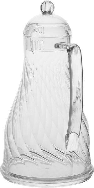 Jake With Acrylic Lid, Wavy, Handheld - Clear product image 2