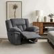 Fabric Rocking Reclining Chairs, 95×80×77 Cm - Grey product image 1