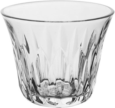 Alsaif Gallery Bialat Crystal Cups and Saucer Serving Set, 18 Pieces - Transparent product image 3