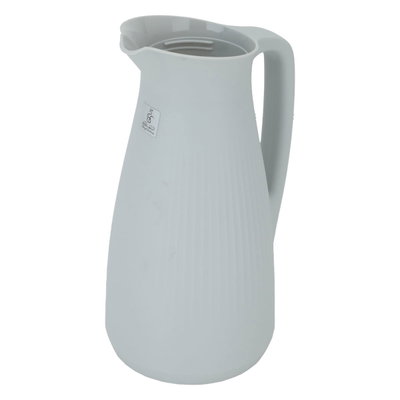 ترمس منال تايملس، 1 لتر، حافظة داخلية زجاج - رمادي فاتح product image 5