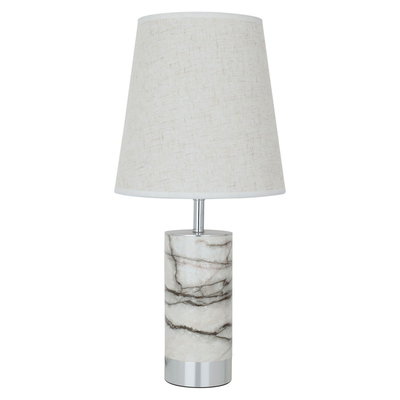 Al Saif Gallery Steel Lampshade - White Marble product image 1
