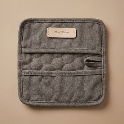 مساكة مطبخ قماش السيف غاليري، 18x18 سم - كابتشينو product image 1