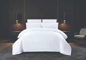 طقم لحاف بلانكا قطن، 240x260 سم، نفرين، 7 قطع - ابيض product image 2