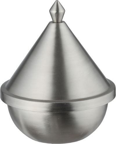 Al Saif Gallery Stainless Steel Date Set with Lid, 45x15x19 cm, 3 Pieces, Base - Matte Silver product image 4