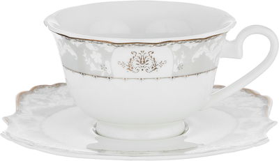 طقم سفرة بورسلان السيف غاليري، 65 قطعة، خطوط ذهبية - ابيض product image 5