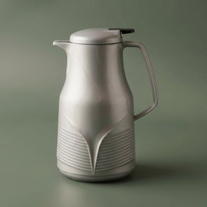 ترمس الراين، 1 لتر، حافظة داخلية زجاج حراري - فضي product image