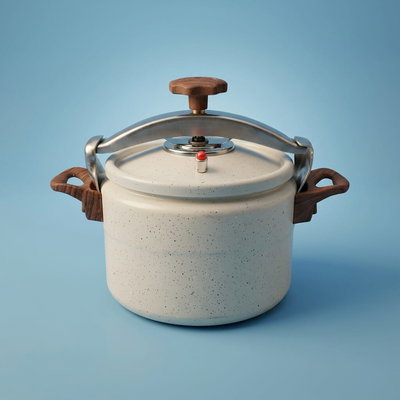 قدر ضغط جرانيت السيف غاليري، 9 لتر - بيج product image 1