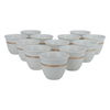طقم فناجين قهوة عربي بورسلان السيف غاليري، 12 قطعة - ابيض product image 1