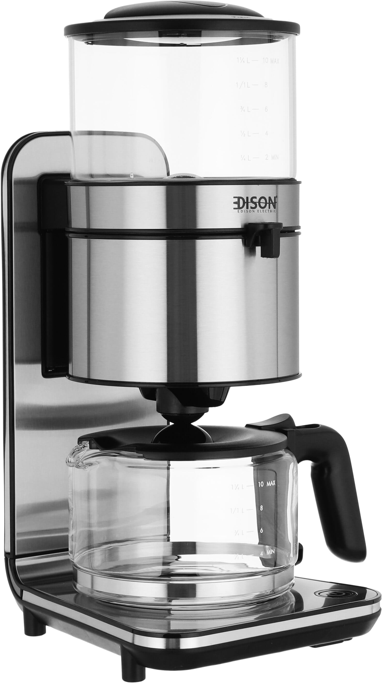 Edison Drip Coffee Maker, 1.25 Liters, 1800 Watt - Silver product image 2