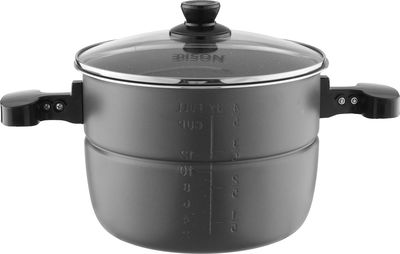 قدر ضغط كهربائي إديسون المقناص برو، وعاء داخلي جرانيت، 1000 واط، 6 لتر، 10 وظائف طبخ، GT611-W - فضي اسود product image 4
