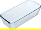 صينية طهي زجاج بايركس، 28×12×8 سم، مستطيل - شفاف product image 2
