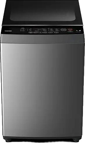 Toshiba AW-M901BUPBB(SG) Top Load Washer, 8 kg, Inverter, Smart washing, 15 min - Stainless Steel product image