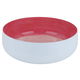 Al Saif Gallery Steel Round Serving Plate, 21 x 7 cm, Deep, Small - Pink product image 1