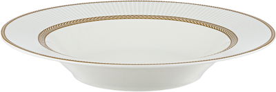 Al Saif Gallery Porcelain Dinnerware Set, 24 Pieces, Patterned - White Gold product image 5