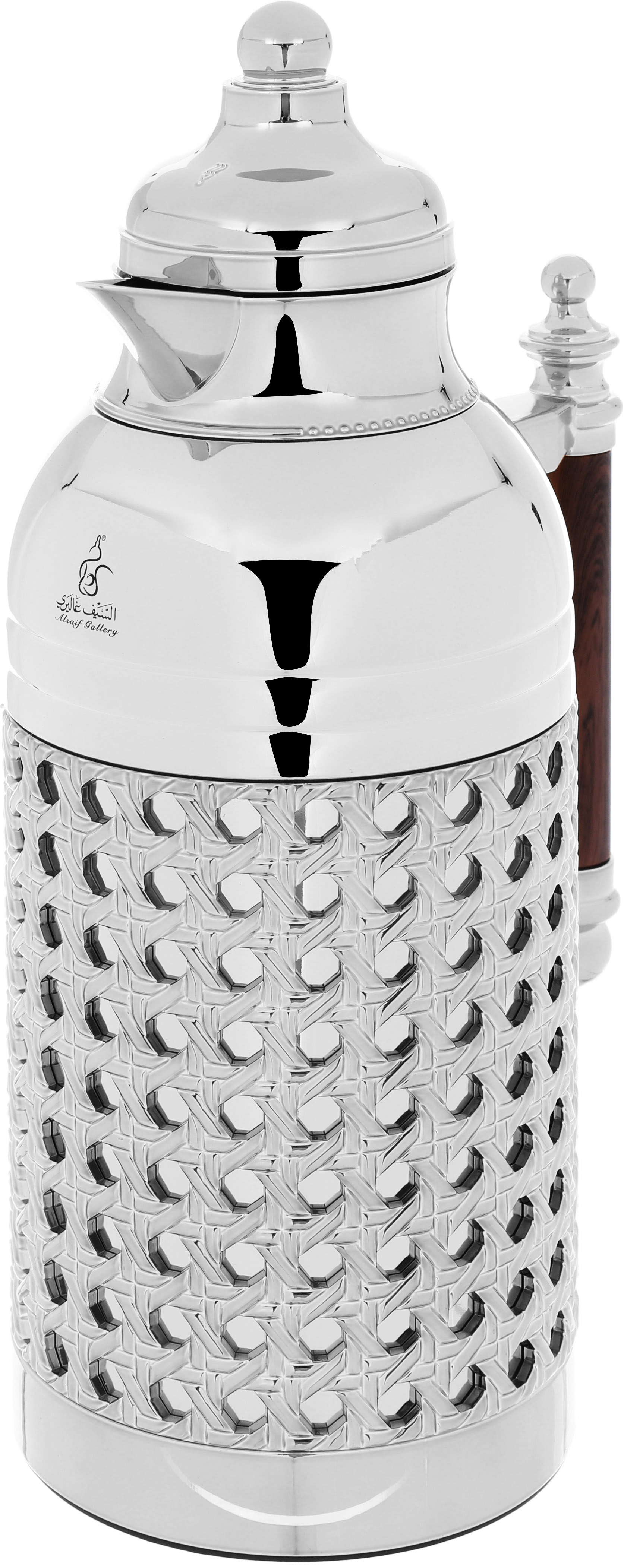 طقم ترامس سارة السيف غاليري، 1/1 لتر، حافظة داخلية زجاج حراري، هيكل خارجي استيل - فضي product image 4