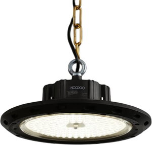 Norco High Bay Aluminum Glass Floodlight, 50W, 6500K, IP65 Protection Rating, LED Lighting, 15x24cm - Black product image