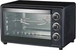 فرن كهربائي دوتس، 45 لترًا، 2000 واط، زجاج مزدوج، شواية، COE0455BD2 - أسود product image