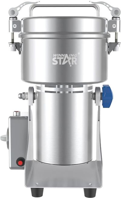 مطحنة متعددة الوظائف ويننج ستار، 500 جم، 900 واط، 6 شفرات، مؤقت، ST-9401 - فضي product image 9