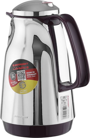ترمس روتبونت، 1 لتر، خامة داخلية زجاج، يد عنابي - فضي product image 2