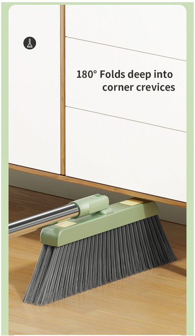 مجموعة جاروف و فرشاة فيسيو، 42 سم - اخضر product image 3