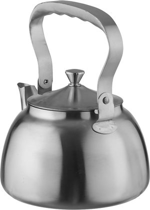 Al Saif Gallery Stainless Steel Teapot, 1 Liter - Silver product image 2