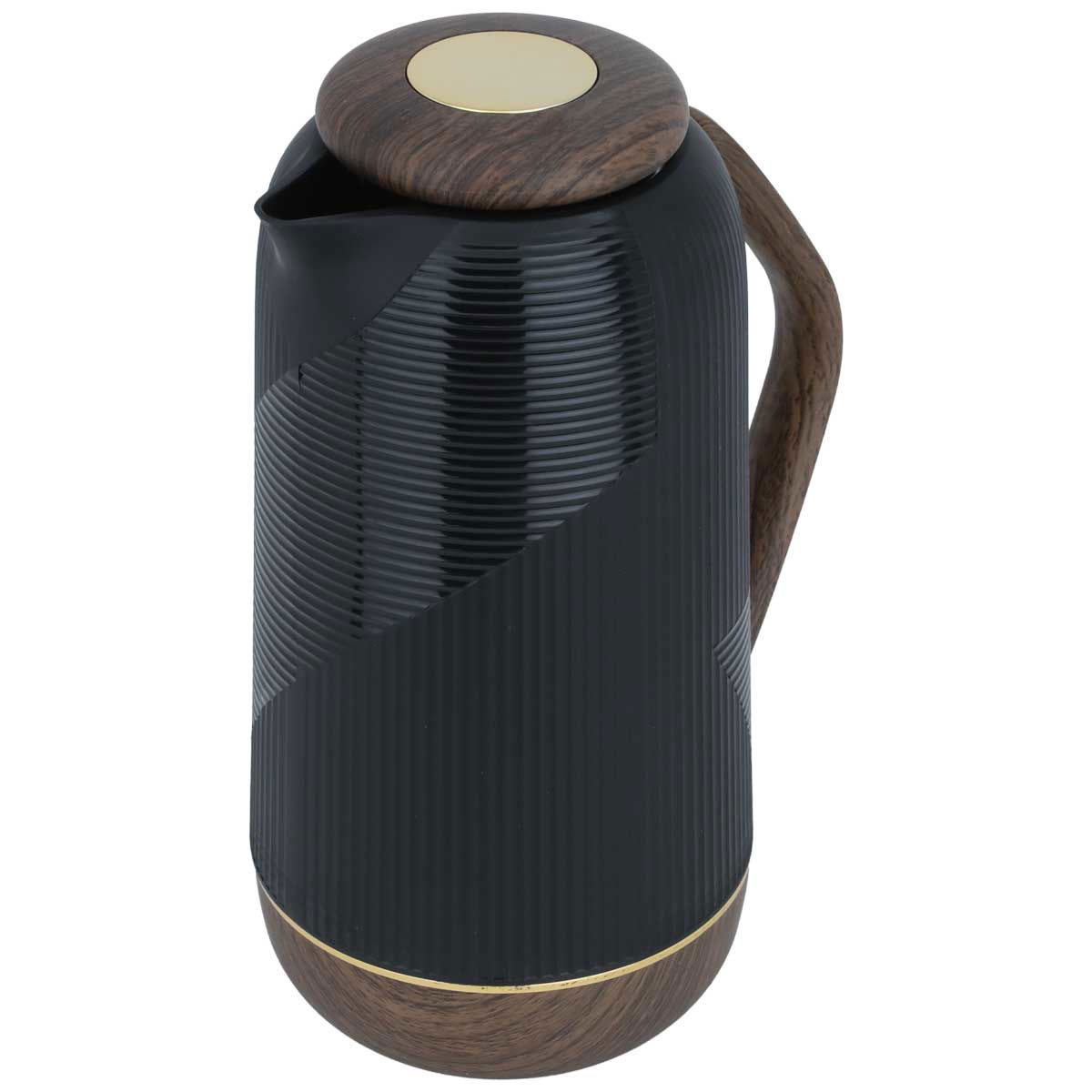 Glory Rawaa thermos, 1 liter, glass inner container, plastic outer shell - black product image 2