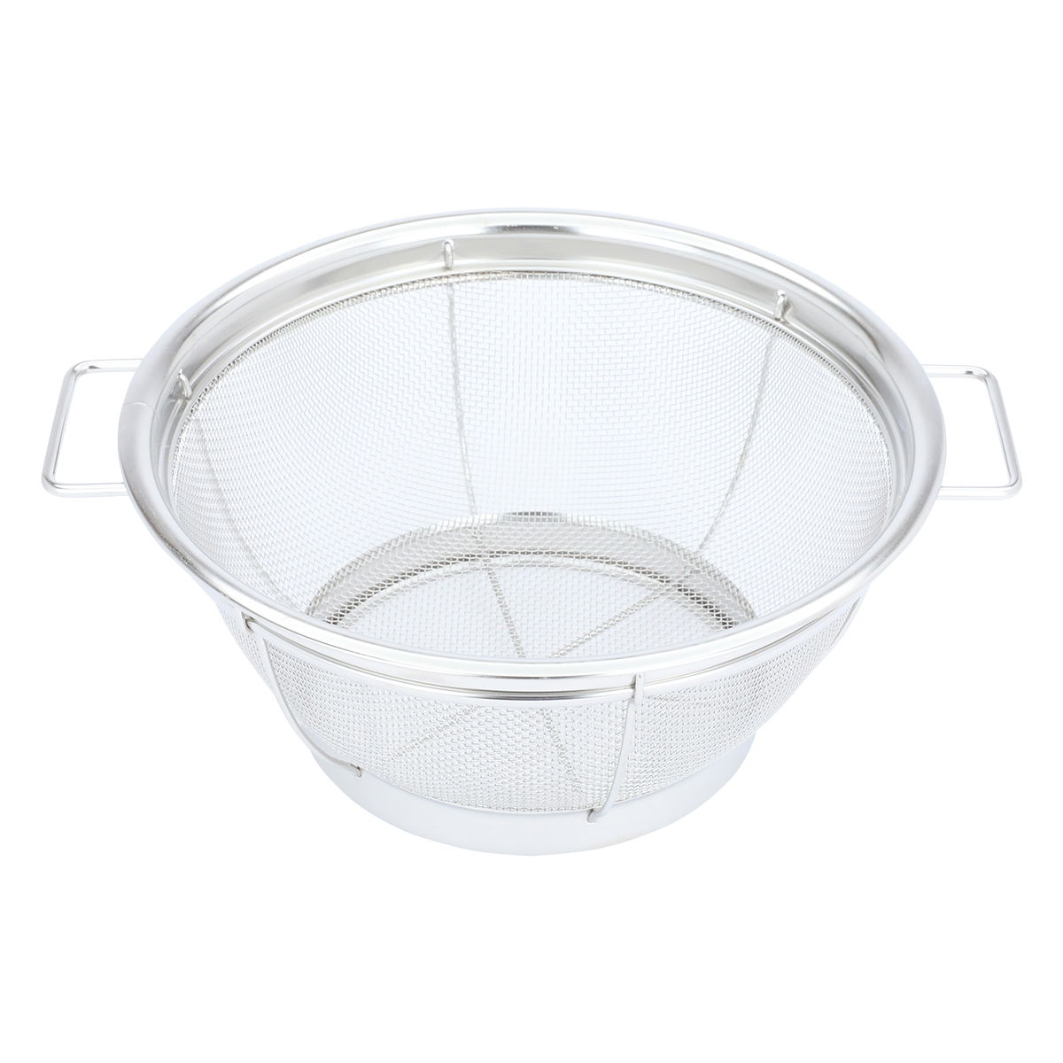 مصفاة خضار استيل السيف غاليري، 25.5 سم، عميق، بيد - فضي product image 1