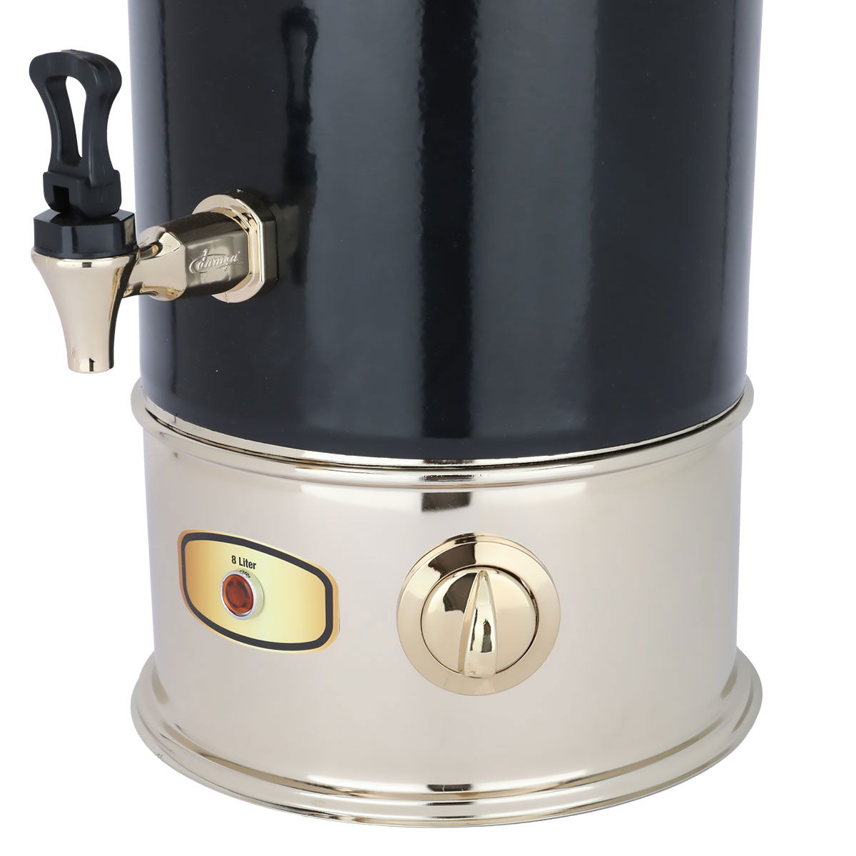 غلاية كهربائية إديسون، 8 لتر، 1700 واط، وعاء داخلي - أسود بذهبي product image 4
