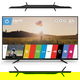 تلفزيون بدون اطار LED سمارت جي في سي برو، 50 بوصة، 4K UHD، رسيفر مدمج، ويب أو أس، ريموت سحري، GVC-50WS7100 - اسود مع حامل هدية product image 5