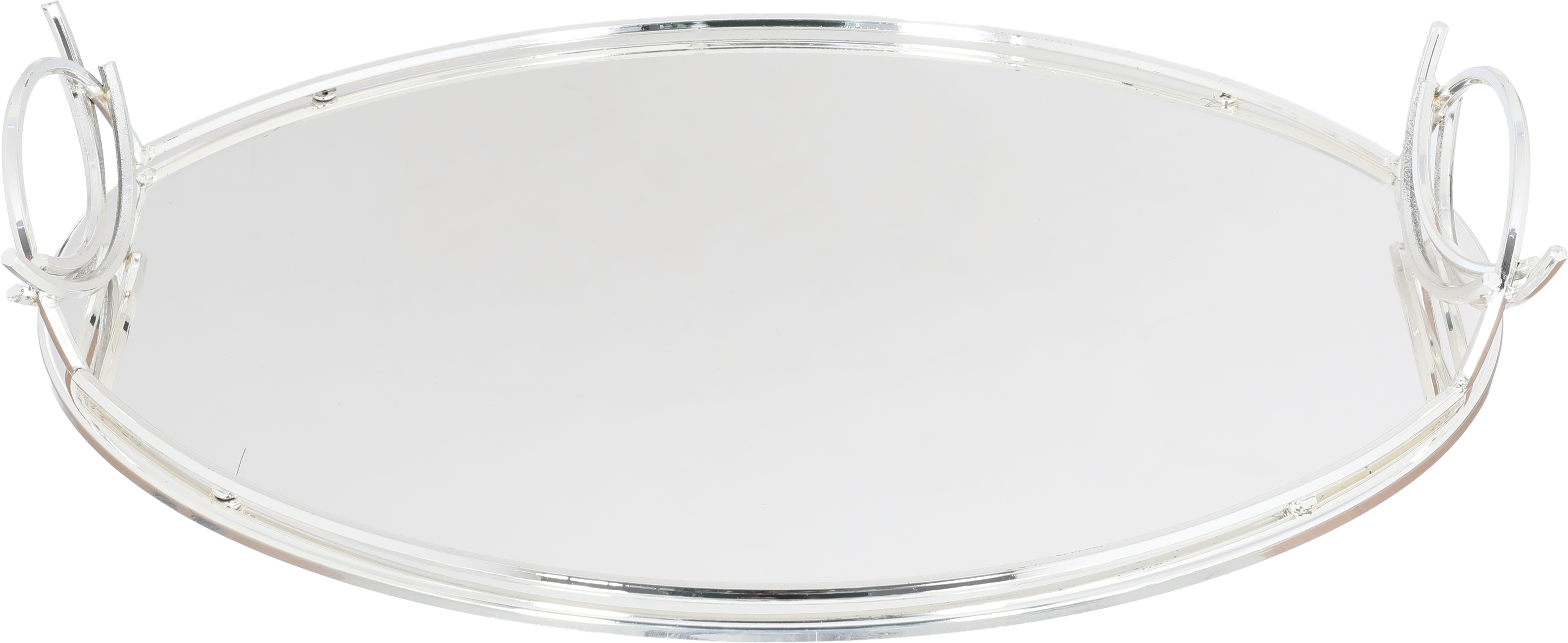Tofaria Steel Al Saif Gallery, oval - silver product image