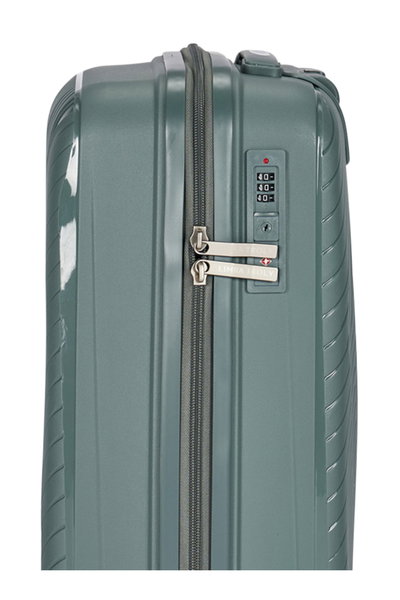 طقم شنط سفر بولي بروبيلين ليمرا، 3 مقاسات، 4 عجلات، بزاوية 360 درجة، LMA-PP523 - تركواز product image 5